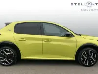 Nowe Peugeot e-208 GT 113 kW (154 KM) 2026 Żółty Hatchback