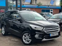 Used Ford Kuga Titanium 150 HP (110 kW) 2018 Black SUV