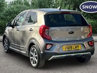 Begagnad Kia Picanto X-Line 84 HK (61 kW) 2019 Silver Halvkombi