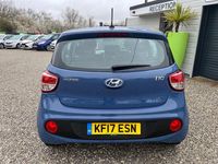 Used Hyundai i10 SE 87 HP (63 kW) 2017 Blue Hatchback