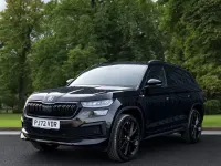 Used Skoda Kodiaq SportLine 150 HP (110 kW) 2022 Black SUV