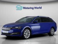 Used Skoda Superb SE Technology 215 HP (158 kW) 2020 Blue Estate
