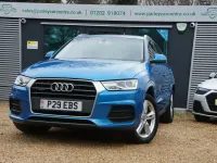 Used Audi Q3 Design 150 HP (110 kW) 2015 Blue SUV