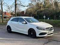 Used Mercedes A180 AMG line 2017 White Hatchback