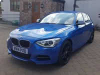 Used BMW M135 M Performance 315 HP (231 kW) 2014 Blue Hatchback