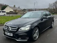 Begagnad Mercedes E220 AMG 170 HK (125 kW) 2014 Svart Sedan