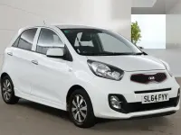 Used Kia Picanto 68 HP (50 kW) 2014 White Hatchback