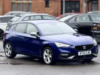 Used Seat Leon FR 110 HP (80 kW) 2021 Blue Hatchback