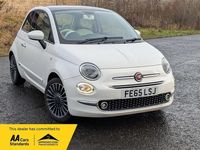 Used Fiat 500 Lounge 69 HP (50 kW) 2015 White Hatchback