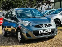 Used Nissan Micra Visia 80 HP (58 kW) 2014 Grey Hatchback