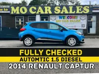 Used Renault Captur Dynamique 90 HP (66 kW) 2014 Blue SUV