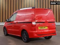Used Ford Transit Sport 100 HP (73 kW) 2019 Red Van