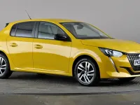 Used Peugeot 208 Active+ 100 HP (73 kW) 2023 Yellow Hatchback
