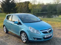 Used Vauxhall Corsa 90 HP (66 kW) 2010 Blue Hatchback