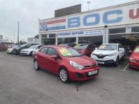 Used Kia Rio 2013 Red Hatchback