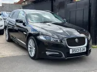 Usado Jaguar XF Sportbrake S 200 HP (147 kW) 2013 Preto Carrinha