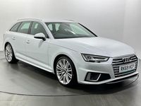Used Audi A4 S-Line 245 HP (180 kW) 2019 White Estate