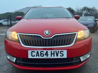 Used Skoda Rapid SE 2015 Red Hatchback