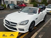 Used Mercedes SLK250 AMG 2014 White Cabriolet