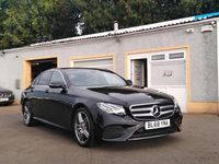Used Mercedes E200 AMG line 184 HP (135 kW) 2018 Black Sedan
