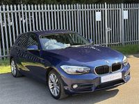 Used BMW 116 Sport Line 2018 Blue Hatchback