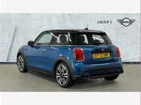 Used Mini Cooper Exclusive 136 HP (100 kW) 2023 Blue Hatchback