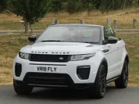 Used Land Rover Range Rover evoque HSE Dynamic 2018 White Cabriolet