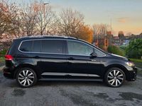 Used VW Touran R-line 2017 Black MPV