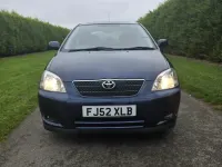 Usado Toyota Corolla 110 HP (80 kW) 2002 Azul Citadino