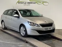 Begagnad Peugeot 308 SW Active 120 HK (88 kW) 2015 Silver Kombi