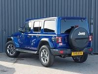Used Jeep Wrangler Sahara 197 HP (144 kW) 2019 Blue SUV