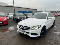 Used Mercedes C200 136 HP (100 kW) 2016 White Estate