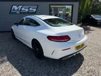 Used Mercedes C250 AMG line 2016 White Coupe