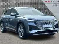 Used Audi Q4 e-tron S-Line 150 kW (204 HP) 2023 Blue SUV