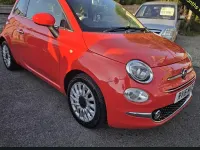 Used Fiat 500C Lounge 86 HP (63 kW) 2016 Orange Cabriolet