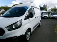 Used Ford Transit Custom 105 HP (77 kW) 2019 White Van