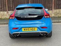 Used Volvo V40 R-Design 2015 Blue Hatchback
