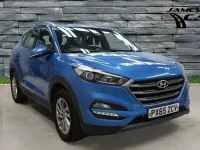 Used Hyundai Tucson SE 116 HP (85 kW) 2015 Blue SUV