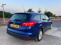 Used Ford Focus Titanium 125 HP (91 kW) 2015 Blue Estate