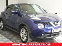 Used Nissan Juke N-Connecta 115 HP (84 kW) 2016 Blue SUV