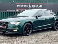 Used Audi A5 Sportback S-Line 2013 Grey/green Hatchback