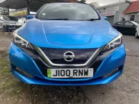 Used Nissan Leaf Tekna 160 kW (218 HP) 2020 Blue Hatchback