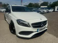 Used Mercedes A180 AMG Line Premium 109 HP (80 kW) 2016 White Hatchback
