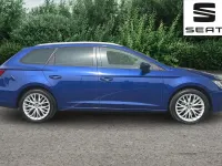 Begagnad Seat Leon SE Dynamic 130 HK (95 kW) 2019 Blå