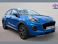 Used Ford Puma Titanium 123 HP (90 kW) 2023 Blue SUV