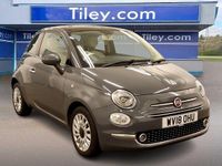 Used Fiat 500 Lounge 69 HP (50 kW) 2018 Grey Hatchback