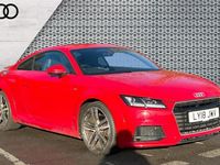 Used Audi TT S-Line 180 HP (132 kW) 2018 Red Coupe