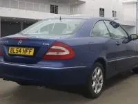 Used Mercedes CLK270 Elegance 2005 Blue Coupe