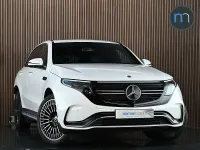 Used Mercedes EQC400 AMG line 300 kW (408 HP) 2020 White SUV
