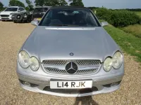 Used Mercedes CLK55 AMG AMG 2005 Silver Cabriolet